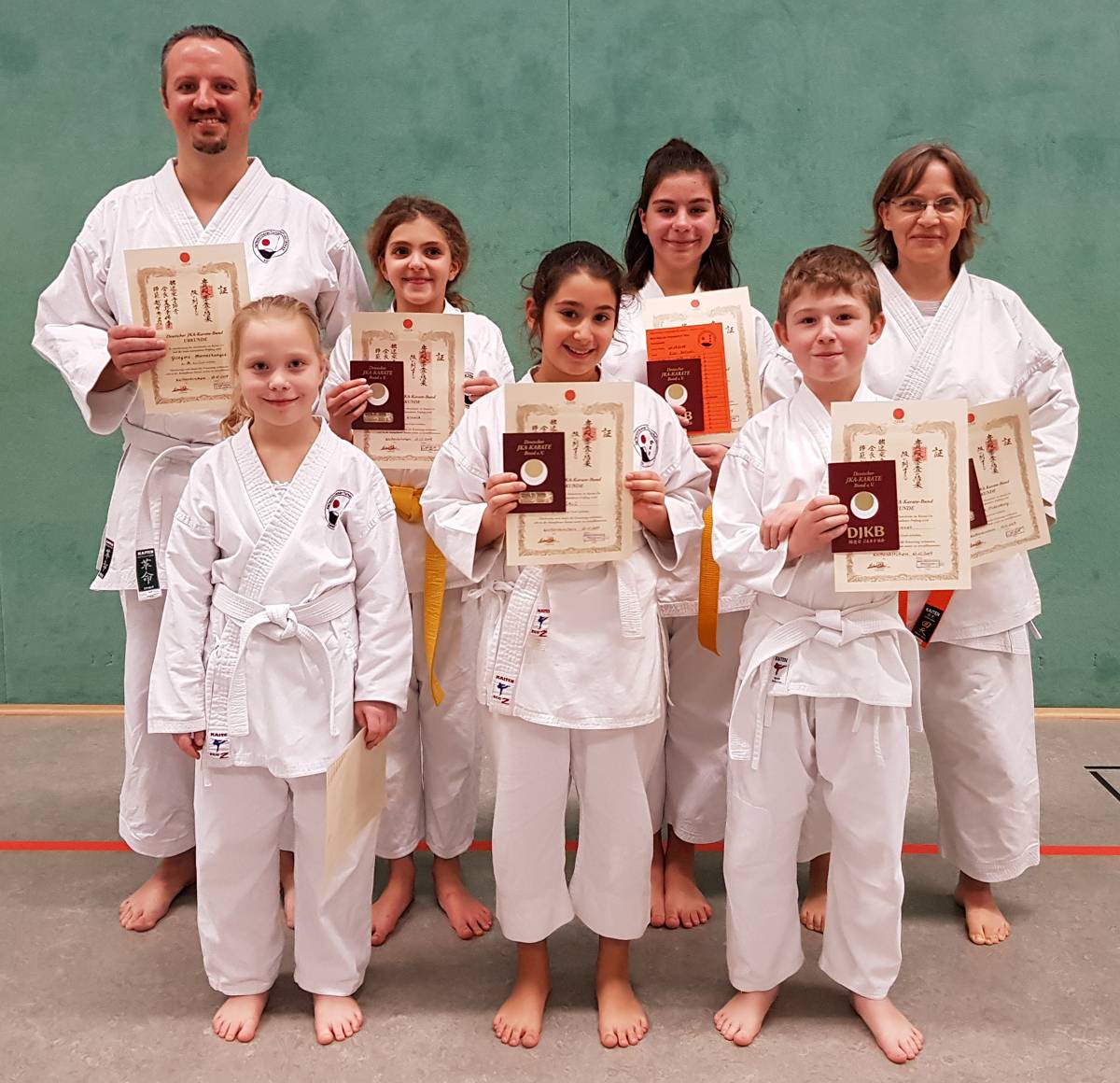 Foto Karate Gürtelprüfung 13.12.2019