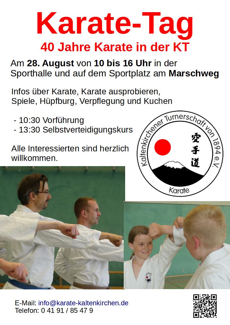 Anfaengerkurse Karate ab 24.01.2022